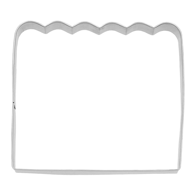 Birkmann Gingerbread House Cookie Cutter Set, 6 Pieces, Stainless Steel,
