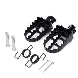 WEIYINGSI Dirt Bike Foot Pegs, Motorcycle Footpegs Pedals for 50CC 70CC 90CC 110CC 125CC Taotao PW50 PW80 TW200 XR50R CRF50 CRF70 CRF80 CRF100F Dirt Pit Bike