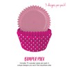 Anniversary House Candy Pink Polka Dot & Gingham Cupcake Cases