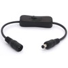 GLHONG DC Power Extension Cord with Switch, DC Switch Inline