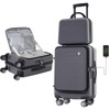 Merax 20 Inch Carry On Luggage with Spinner Wheels Top