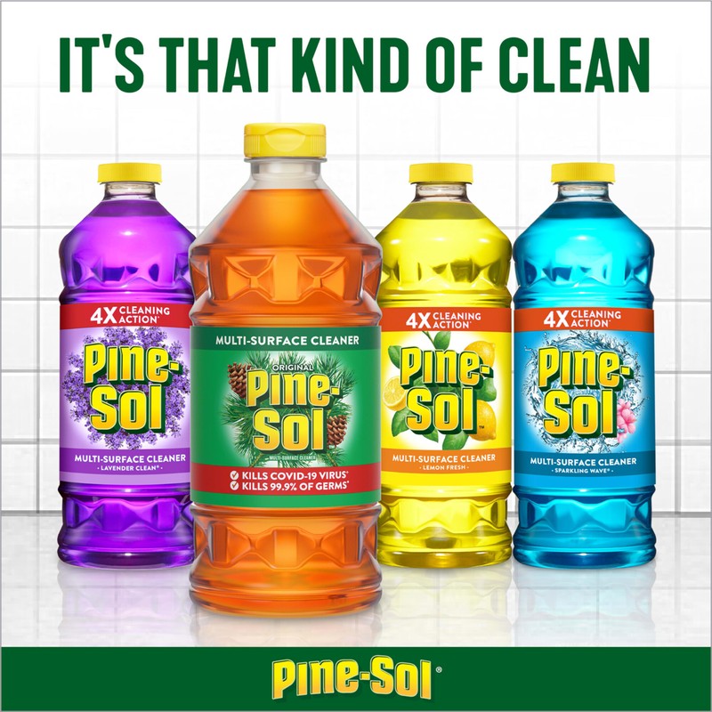 Pine-Sol All Purpose Multi-Surface Cleaner, Original Pine, 40 Ounces (Package