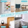 PATIKIL 2 Inch Door Stoppers for Wall Protector, 8 Pcs