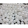 300 Pcs Acrylic Beads Pearl White 8mm Jewelry Making Huey