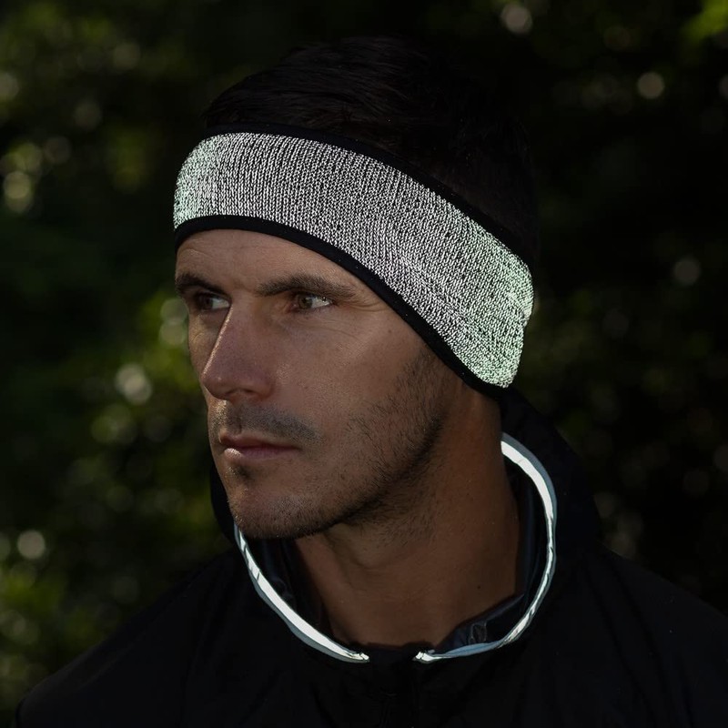 Proviz REFLECT360 Explorer Reflective Breathable Unisex Fleece-Lined Running Sports Headband