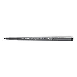 Staedtler 308 C2-9 - Lápiz de punta fina para dibujar, dibujar, escribir en diario, 2 mm, color negro