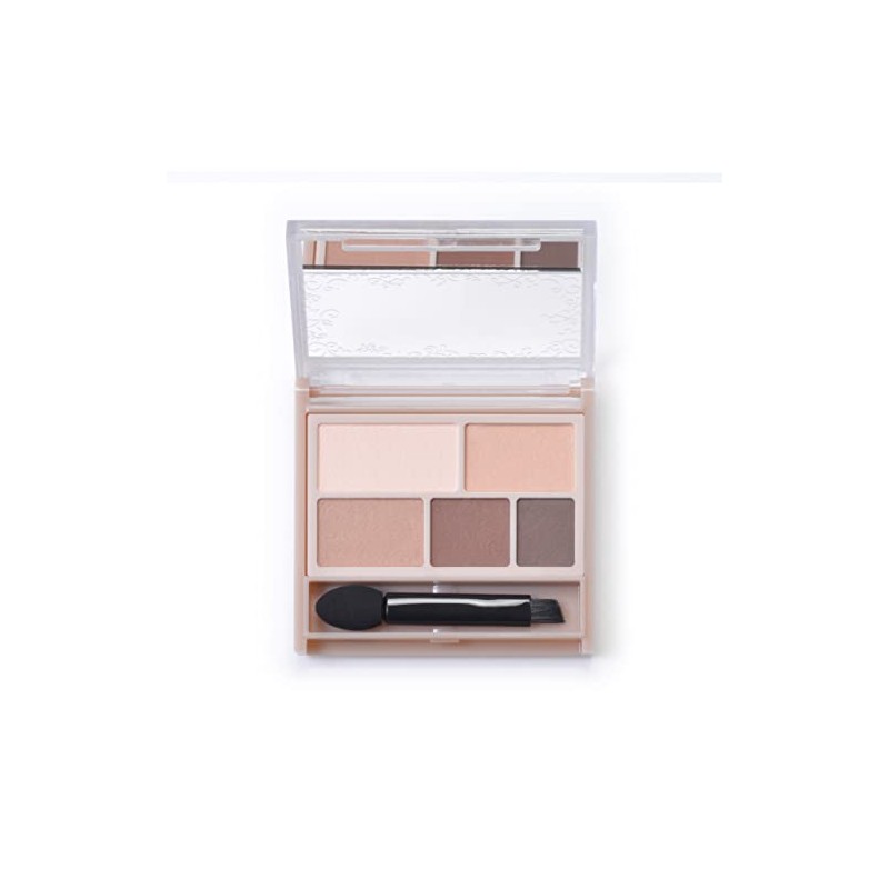 Canmake Perfect Multi Eyes Eyeshadow 01 Rose Brown, 0.1 oz.