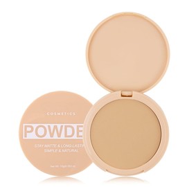 Pressed Matte Face Powder Makeup & Setting Powder for Poreless Wrinkle Blurring Contour Concealer Finishing,Lightweight,High Coverage,Shine Control (Warm Beige-Matte-05, 1.71OZ(Pack of 1))