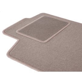 Wielganizator Automatte – Passend für Nissan Murano Z50 SUV 2003-2008 – Velours – Autozubehör - Praktische Fußmatte Auto – 1-teilig - beige