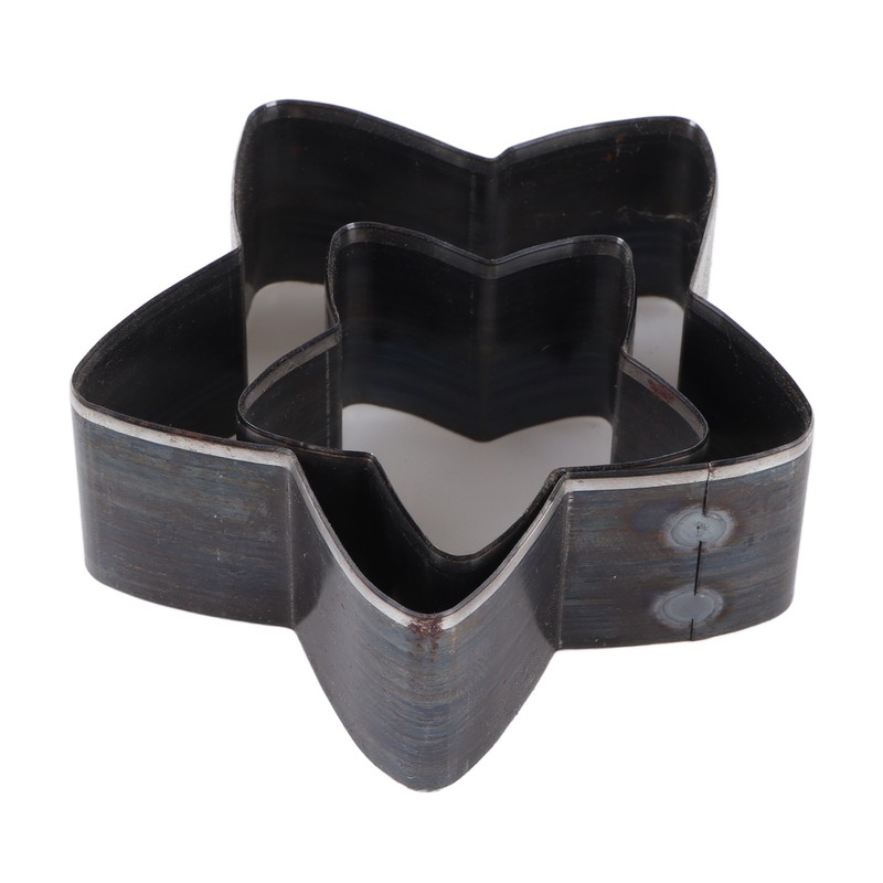 2Pcs Leather Cutting Die Star Shape Punch Cutter Craft Mould