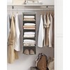 SONGMICS Hanging Closet Organizer, Hanging Storage Shelves, Hanging Closet Shelves,
