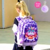 gxtvo 3PCS Kids Rolling Backpack for Girls,Cute School Bag with
