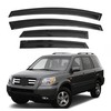 Immortal Group IG Window Visor for Honda Pilot 2003-2008, Rain