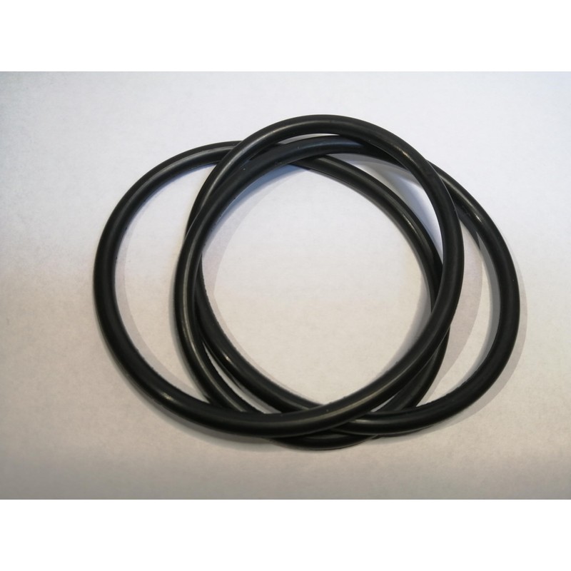 Elegant Black Rubber Band Lid Latch Strap Suitable for 6/7