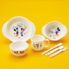 Pigeon Baby Tableware Set, Mickey & Friends (All Baby Tableware