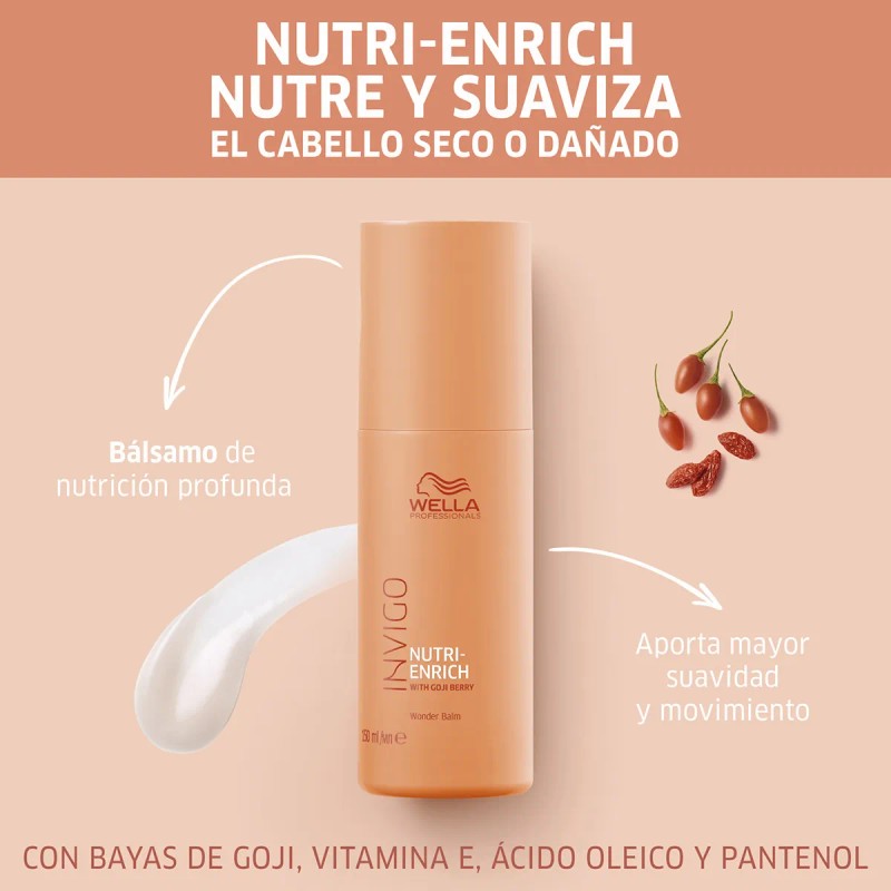 Wella Nutri Enrich Bálsamo Cabello Seco Reparador 150ml