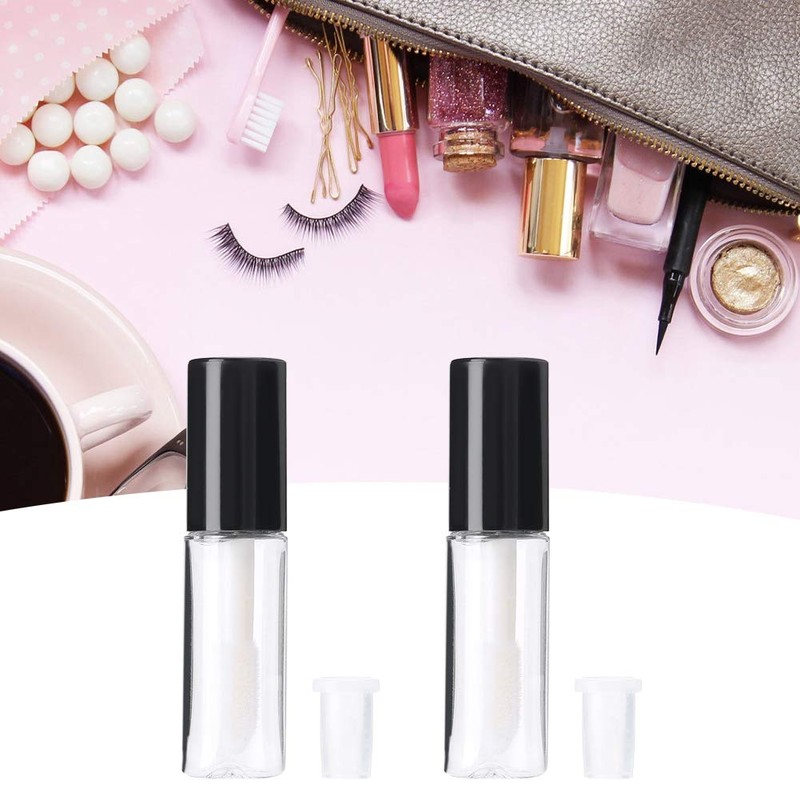 QANYEGN 45 Mini Lip Gloss Tubes, Refillable Lip Balm Bottles,