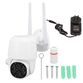 WiFi Security Camera 1080P 2MP Night Vision 2 Way Audio IP67 Waterproof APP Monitoring PTZ Camera AU Plug