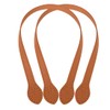 ZZHBOO 2 Pieces Leather Bag Straps Handbag Handles Replacement Bag