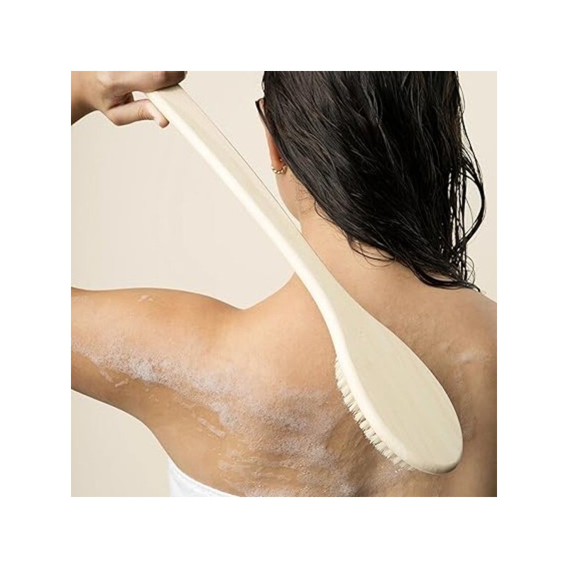 N/A ECO Body Back Bath Brush - Shower Brush with