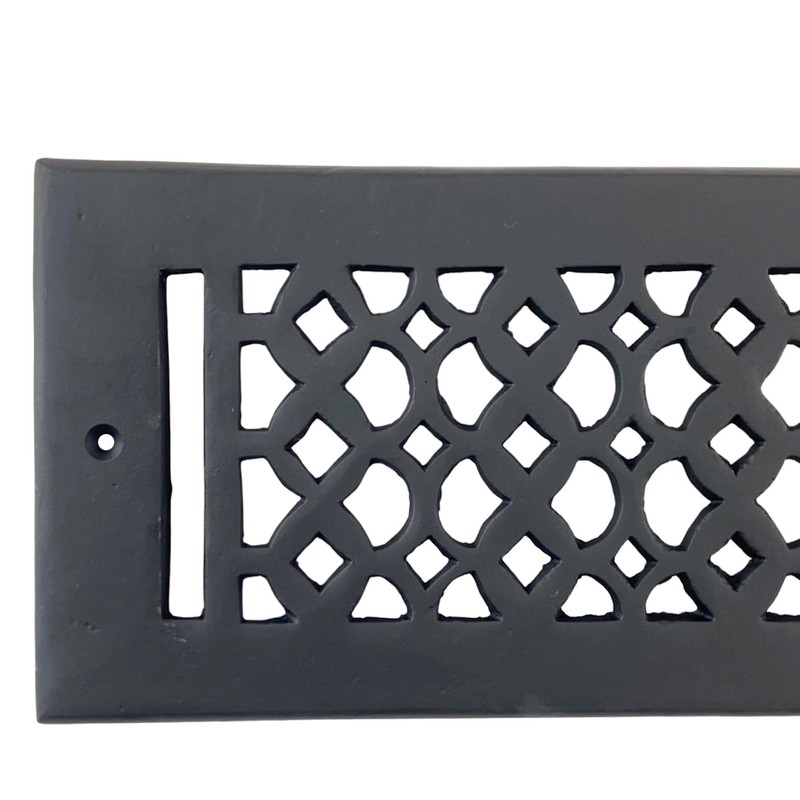 Large Rectangular Register Cast Iron Floor Grate Heating Vent Victorian