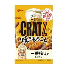 Cratsu Grilled Corn, 1.5 oz (42 g) x 10 Pieces, Ezaki Glico