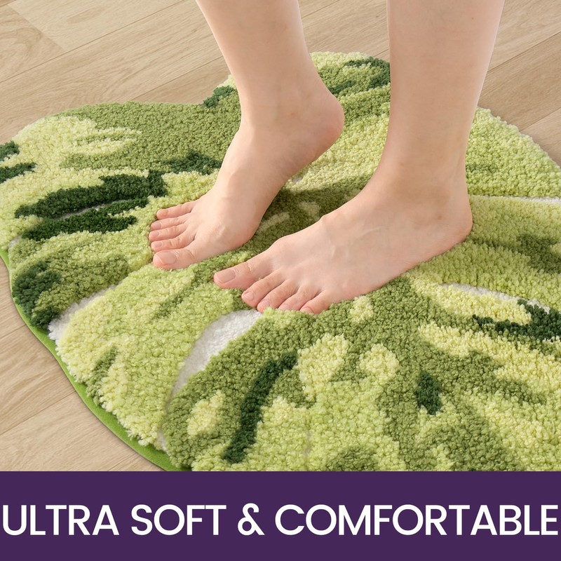 DEXI Bathroom Rugs Bath Mat Shower Floor Bathmat Non Slip