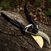 RESTMO Heavy Duty Pruning Shears, Premium Garden Clippers with Forged