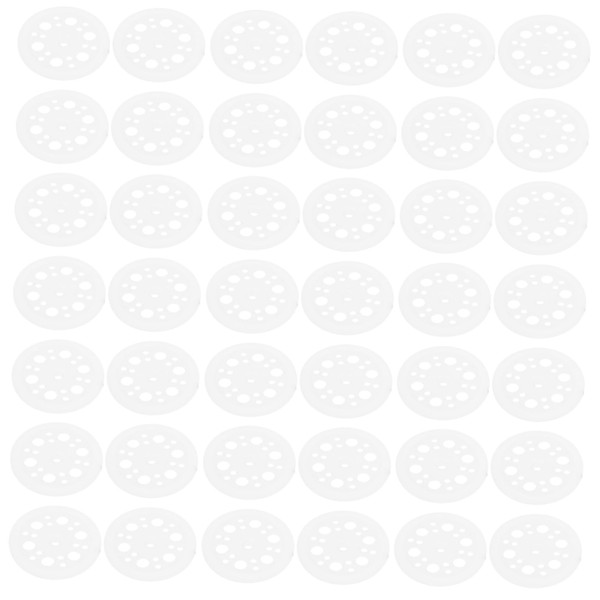 VILLFUL 100pcs Plastic Fastening Washer for Board Installation Secure Four