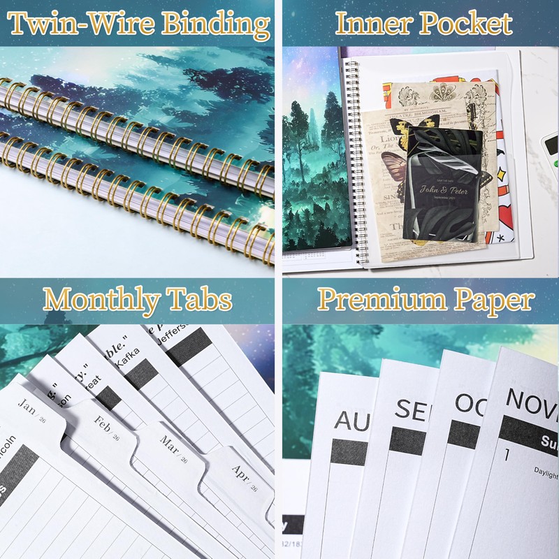 2026-2027 Monthly Planner/Calendar - 2 Year Monthly Planner 2026-2027, Jan.