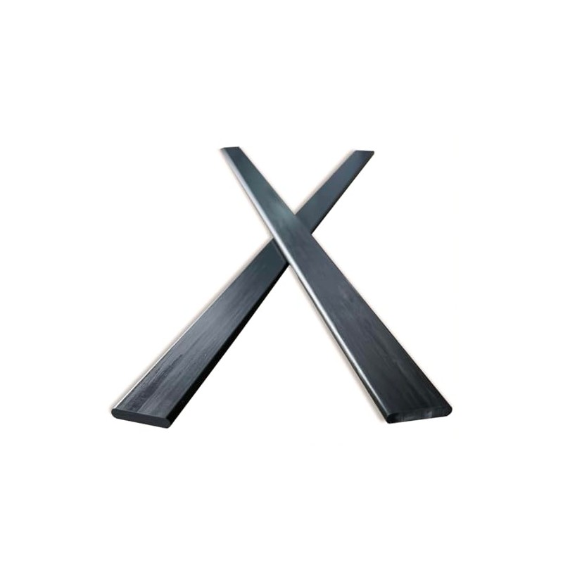 2pcs 4x20mm Length 420mm Flat Carbon Fiber Bars,Pultruded Carbon Fiber