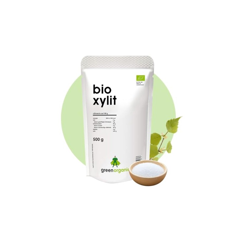 Organic Premium Xylite Lower-Carb, Sugar Alternative, Low Calorie, Superfood, Light,