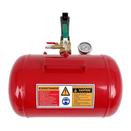 5 Gallon Air Tire Bead Seater 145PSI Blaster Tool Seating Inflator w/Gauge Air Blaster Tool Handheld Tire Seating Blaster Auto Repair Tool Truck ATV,Red