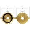 NOVINO Fire Hydrant Hose Adapter 2-1/2" NST/NH Female x 3/4"