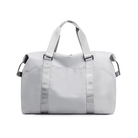 PORRASSO Travel Duffel Bag Women Sport Bag Holdall Large Carry on Bag Gym Tote Bag Shoulder Bag for Vacation Sports Weekend Grey