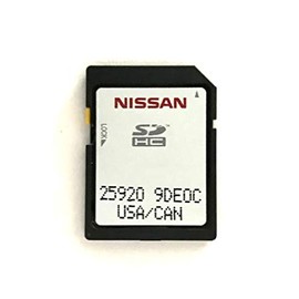 9DE0C Nissan Connect SD Card, Navigation GPS MAP Data Memory Card, 2018 Nissan Maxima, 25920-9DE0C, 9DEOC