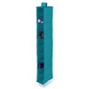 ORDINETT® Blue Garment Hanger 10 Sections Wardrobe Rail Hanging Shelves