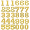 30 Pack 3.1 cm Iron on Numbers, 0-9 Iron on