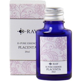 D-RAY D-Pure Essence PA (0.7 fl oz (20 ml), Placenta Solution Solution Essence, Introduction Serum, Pores, Moisturizing Water, Amino Acids, High Concentration, Water Retention Power, Chime, Sagging,