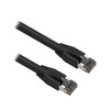 10Ft Cat.8 S/FTP Ethernet Network Cable 2GHz 40G (Black)