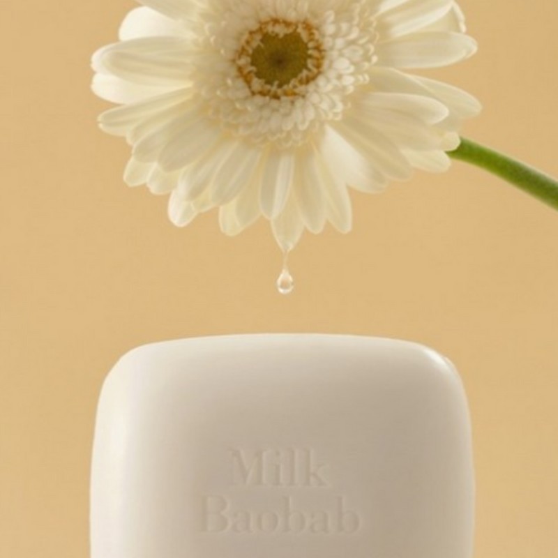 Milk Baobab Soap Soap All-in-one Cleanser White Soap 100g /