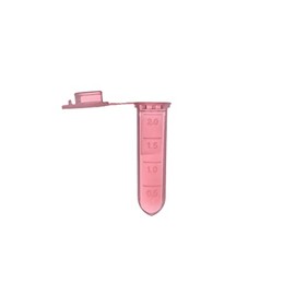 MUHWA Micro Centrifuge Tubes 2ml 500pcs Graduated Micro Test Tubes with Snap Lock Rounded Micro Tube Sample Vials for Laboratory (Red)