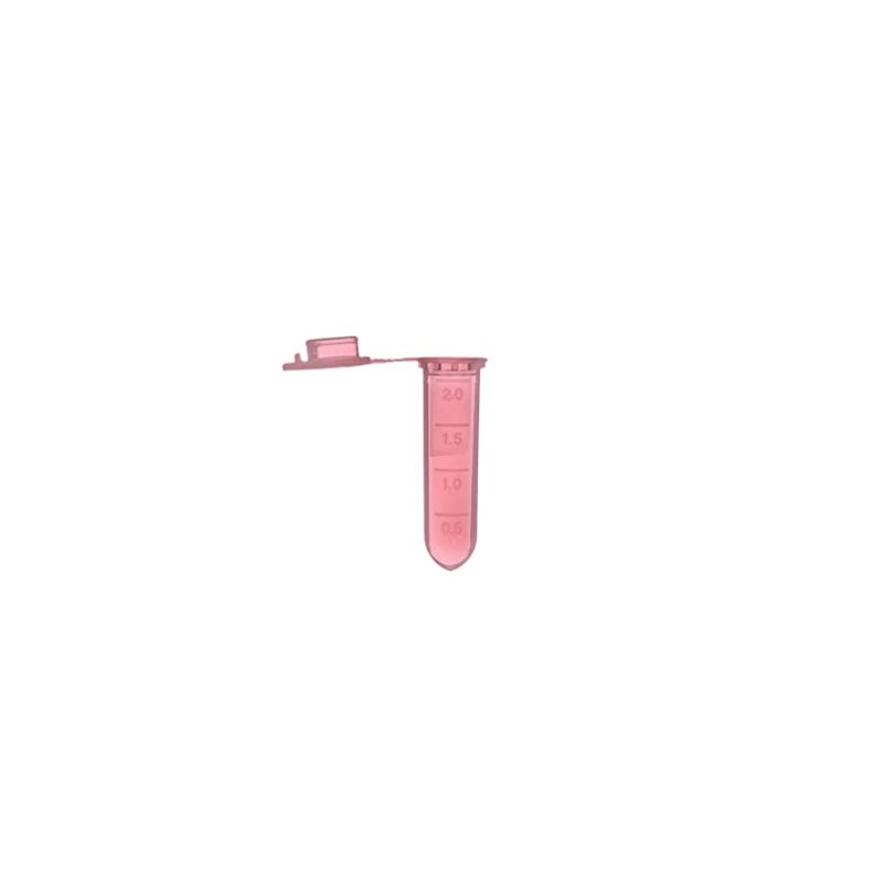 MUHWA Micro Centrifuge Tubes 2ml 500pcs Graduated Micro Test Tubes