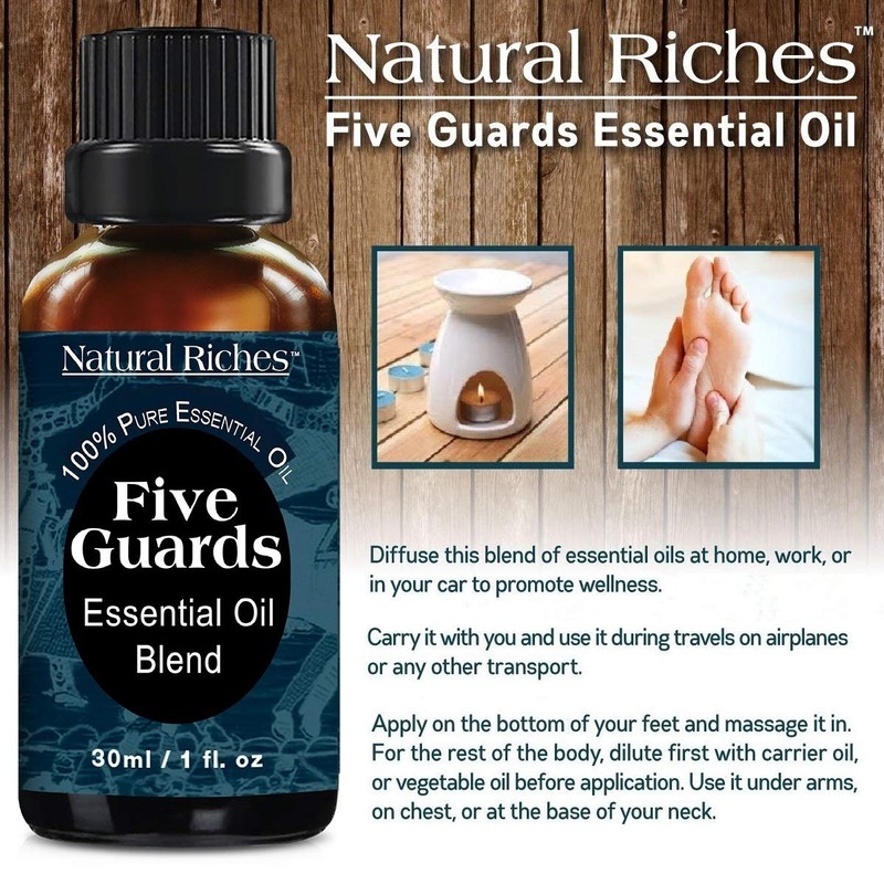 Natural Riches Five Guards Essential Oil Blend for Health Shield