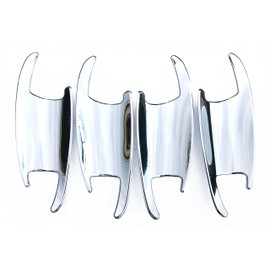 UNICUS Chrome Door Handle Recess Insert Cups 4X Compatible with Mercedes W221 S Class AMG 2006 to 2013