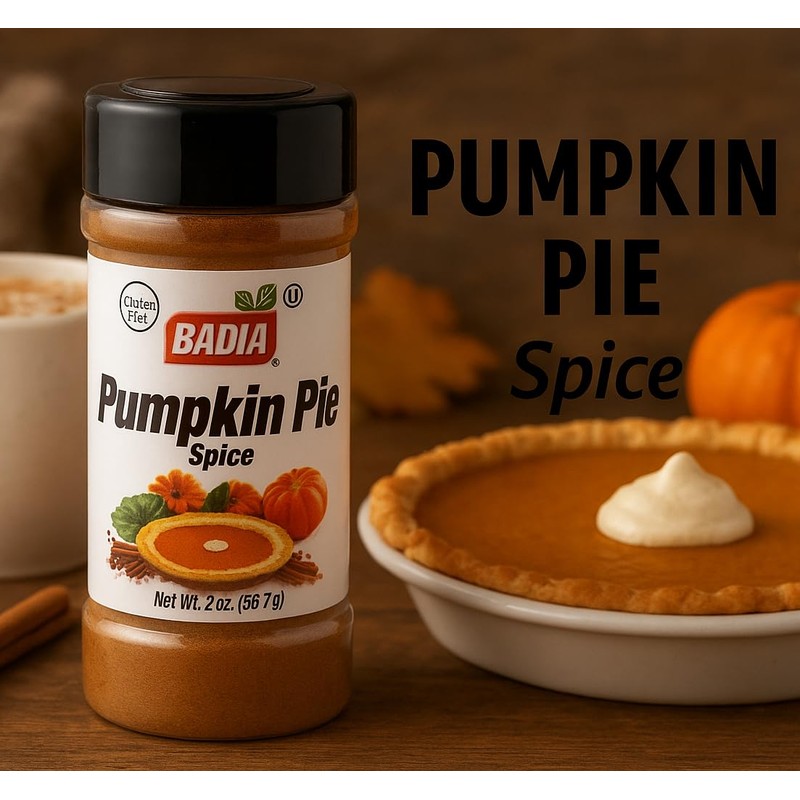 Badia Pumpkin Pie Spice, 2 oz – Warm & Aromatic