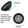 5 x Inlet Float Valve Diaphragm Washer - Spare Rubber
