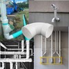 3" PVC DWV Sanitary 90° ELBOW Bend for Drain Waste