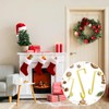 16 Pcs Over Door Hooks Wreath Hanger Metal Z,Champagne Gold