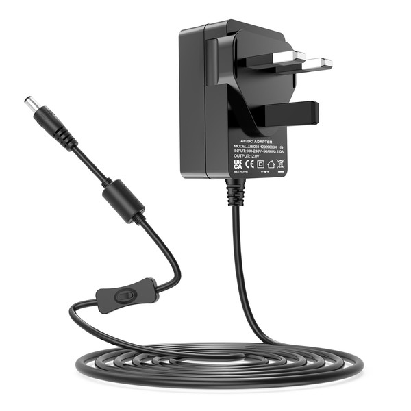 12V DC Power Supply for Yamaha Keyboard Power Supply, Compatible